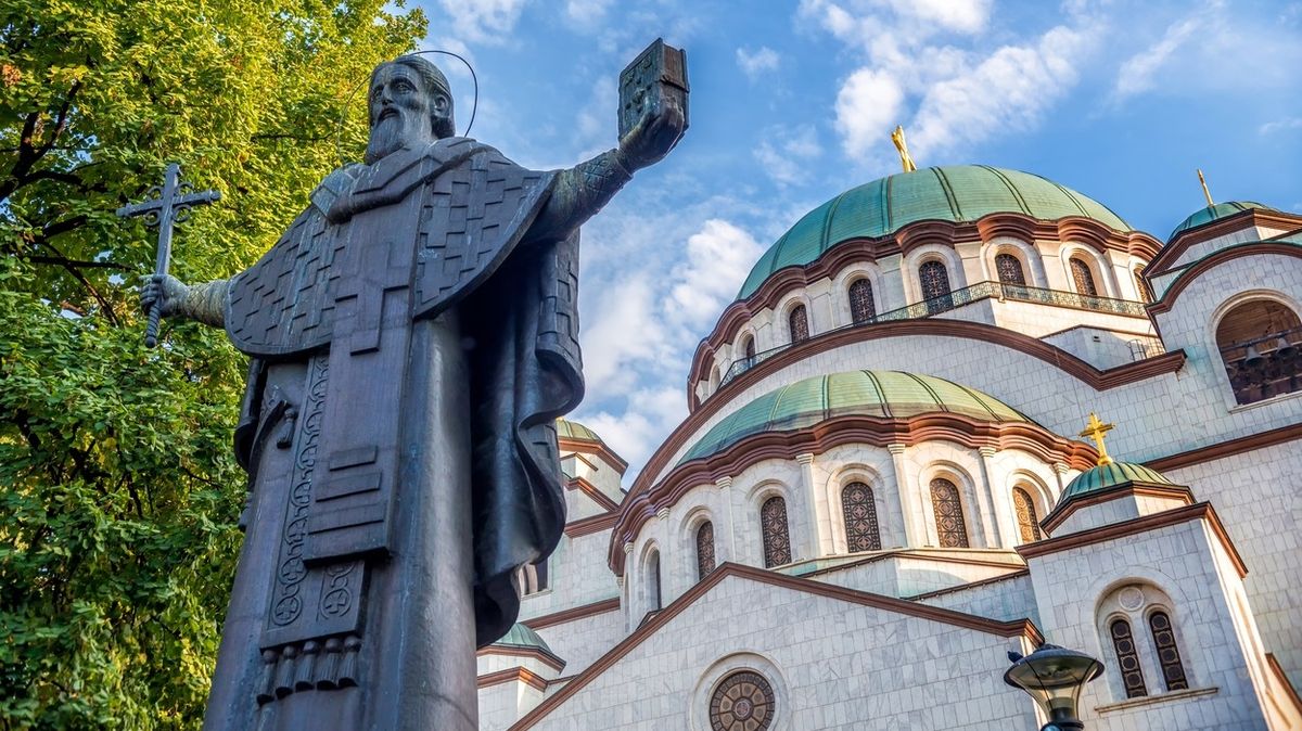 Chrám svatého Sávy v Bělehradě nemáte šanci přehlédnout